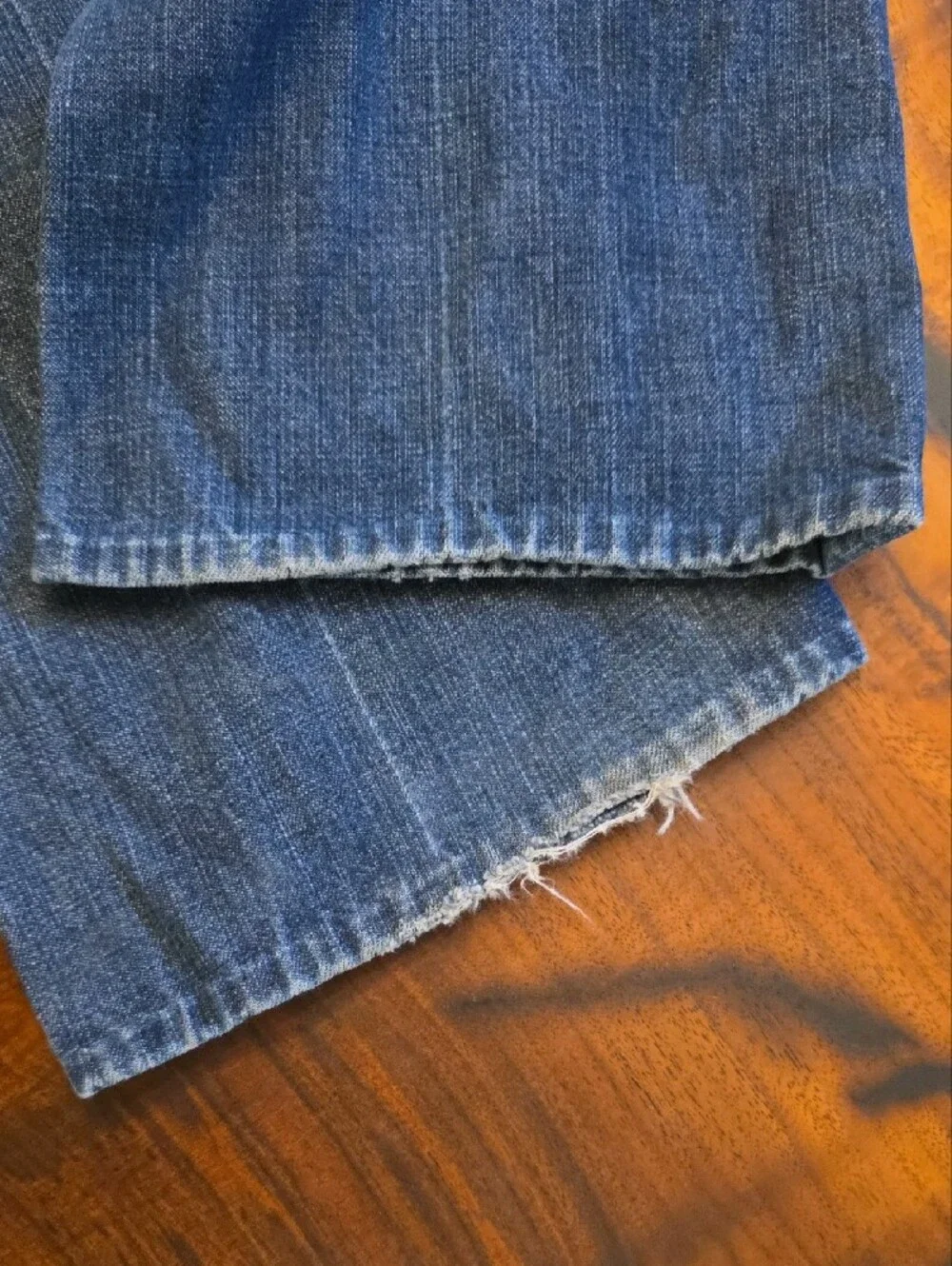 7 For All Mankind Lightly Distressed Y2k Premium Vintage - Picture 4 of 11